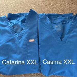 Figs Royal Blue Casma & Catarina XXL